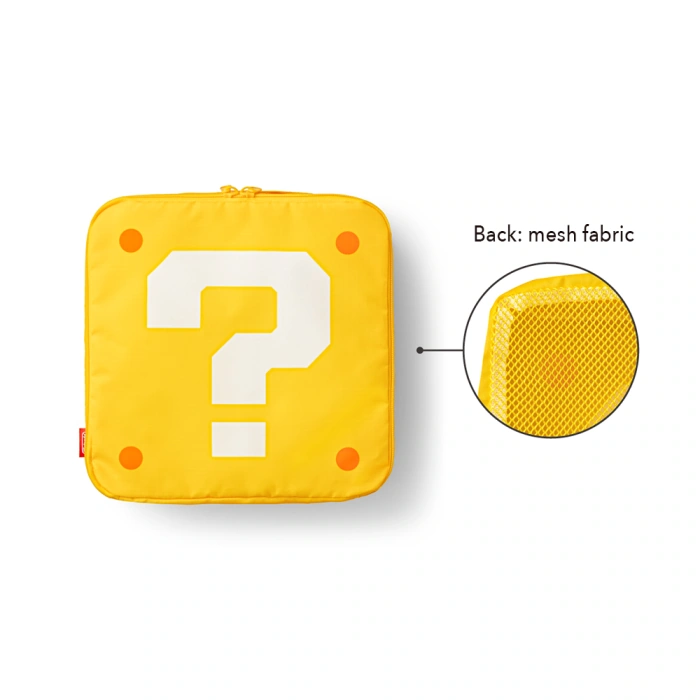 Super Mario Storage Pouch Set (Question Mark Block)